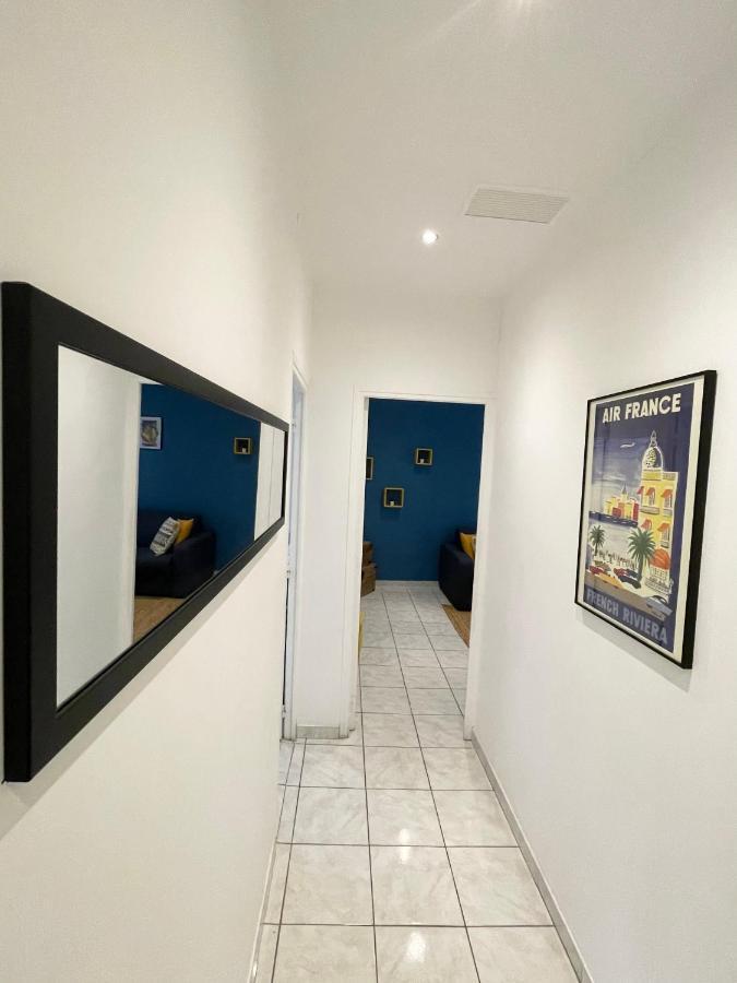 Joli Appartement Spacieux A 3 Min A Pied De La Mer Nice Eksteriør bilde